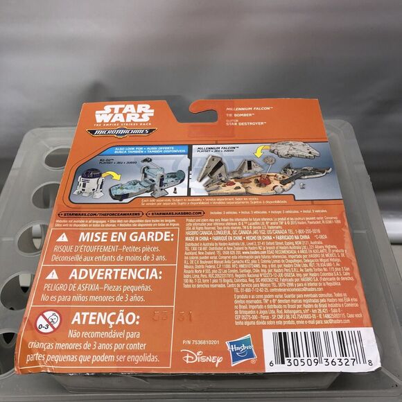 Disney Star Wars The Empire Strikes Back Micro Machines Space Escape Tie Falcon - Picture 10 of 12